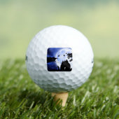 Balles De Golf lune de chat (T-shirt Insitu)