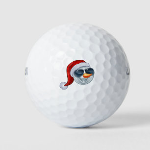 Balles De Golf Lunettes de soleil fraîches Emoji de casquette de
