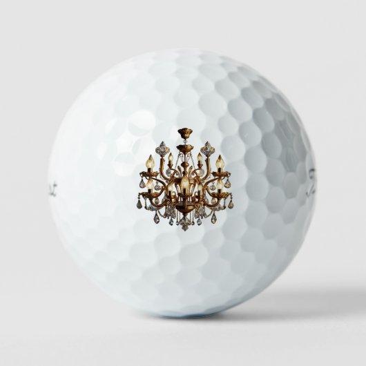 Balles De Golf "Luxe brillant" (Recto)
