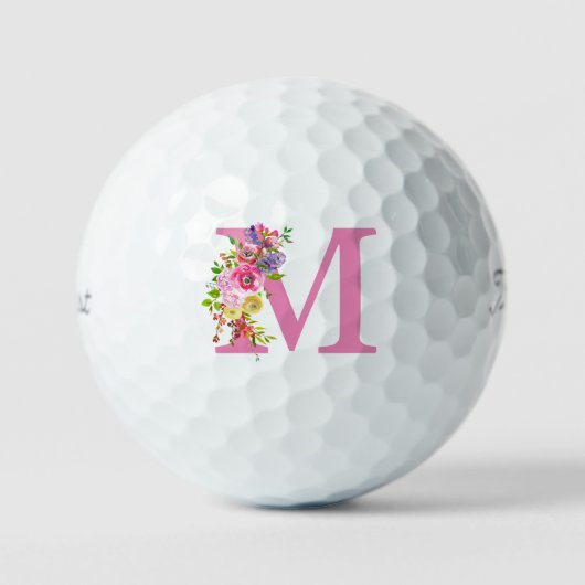 Balles De Golf M Floral (Recto)