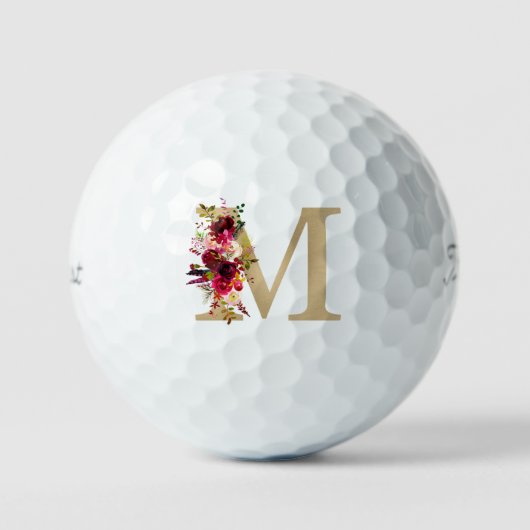 Balles De Golf M Floral (Recto)