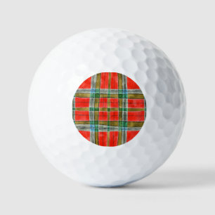 Balles De Golf MAC BAIN TARTAN Golf Balls