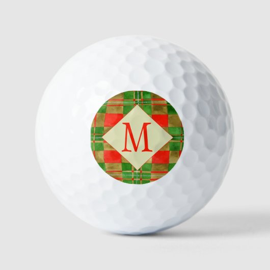Balles De Golf MAC GREGOR TARTAN Golf Balls (Recto)