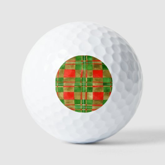 Balles De Golf MAC GREGOR TARTAN Golf Balls (Recto)