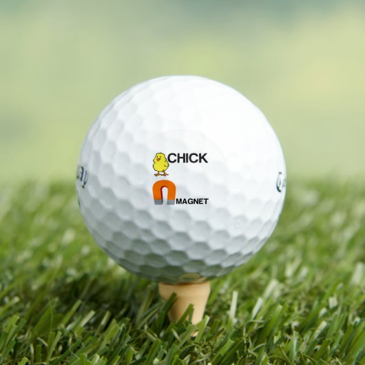 BALLES DE GOLF MAGNET DE POINTE (T-shirt Insitu)