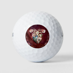 Balles De Golf Magnifique coeur élégant et noble.