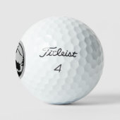 Balles De Golf Majestic Bison Silver Accent Golf Balls (Logo)