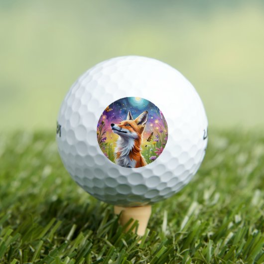 Balles De Golf Majestic Fox (T-shirt Insitu)