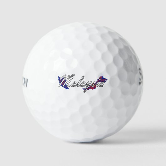 Balles De Golf Malaisie (Recto)