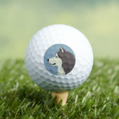 Balles De Golf Malamute d'Alaska (T-shirt Insitu)