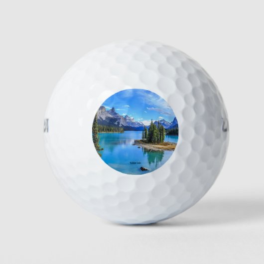 Balles De Golf Maligne Lake, Alberta, Canada (Devant)