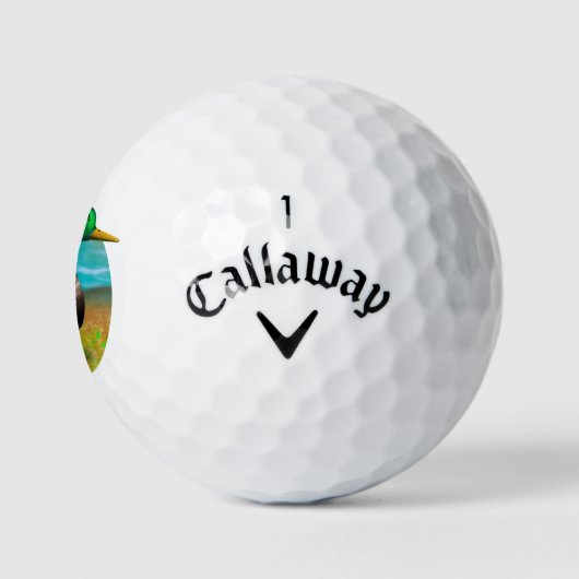 Balles De Golf Mallard Duck (Logo)