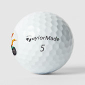 Balles De Golf Maman au chat (Logo)