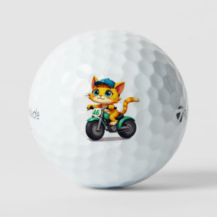 Balles De Golf Maman au chat