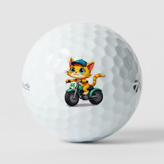 Balles De Golf Maman au chat (Recto)