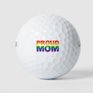 Balles De Golf Maman fière Gay Pride LGBT Arc-en-ciel Mère LGBTQ 