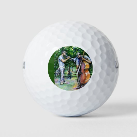 Balles De Golf Maman ne m'a jamais averti des joueurs tuba (Devant)
