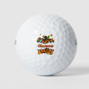 Balles De Golf Mamaw Citrouille Leopard Mamaw Grateful Grateful B