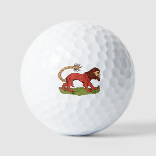 Balles De Golf Manticore (Recto)