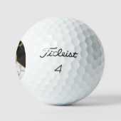 Balles De Golf Marbre Artisanal Monogramme (Logo)