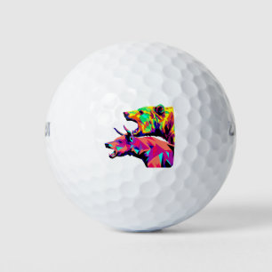 Balles De Golf Marchand Stock Bull and Bear