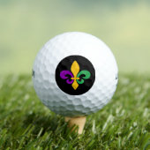 Balles De Golf Mardi Gras Fleur De Lis (T-shirt Insitu)