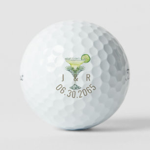 Balles De Golf Margaritas Tropical Mariage Titleist Pro V1