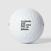 Balles De Golf mari papa blague Funny Fête des pères cadeau pour  (Devant)