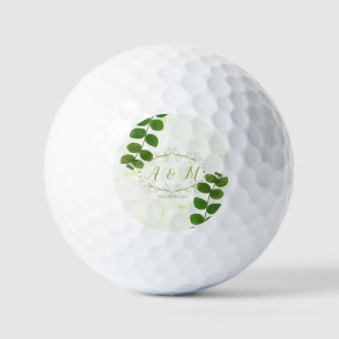 Balles De Golf Mariage Green Chic