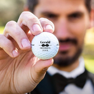 Balles De Golf Mariage nuptial des Groomsmen