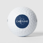 Balles De Golf Marine classique simple moderne (Devant)