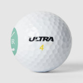 Balles De Golf Marque de monogramme moderne (Logo)