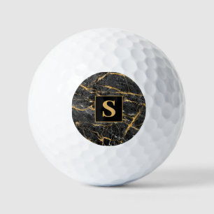 Balles De Golf Marque noire Monogramme