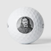 Balles De Golf Marshal Wild Bill Hickok Old West Gunfighter (Devant)