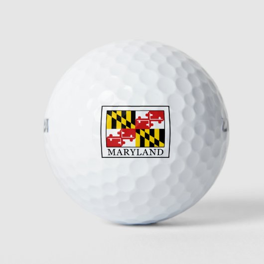 Balles De Golf Maryland (Devant)