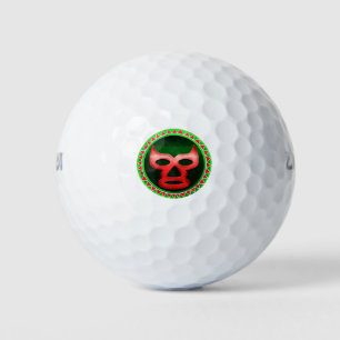 Balles De Golf Masque de lutte mexicaine Lucha Libre