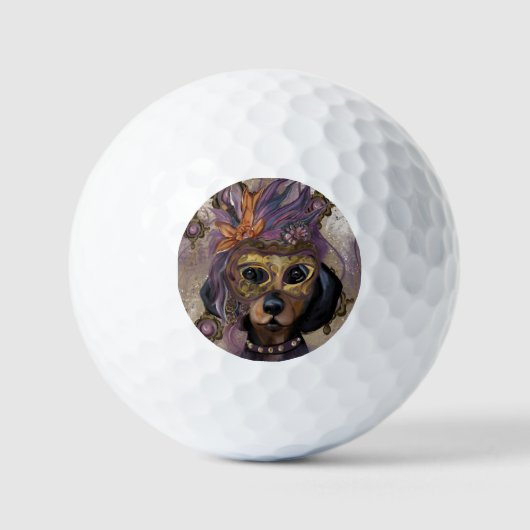 BALLES DE GOLF MASQUERADE DOXIE ART (Recto)
