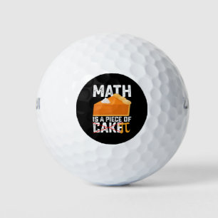 Balles De Golf Math Est Une Pièce De Gâteau Pi Day Drôle