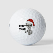 Balles De Golf Mauvais Alien, Lourds Noël ! (Devant)