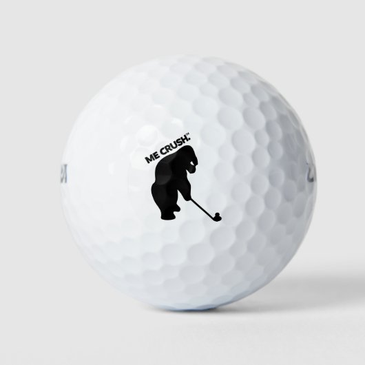 BALLES DE GOLF ME CRUSH™ (Devant)
