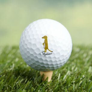 Balles De Golf Meerkat Design
