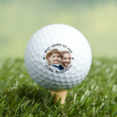 Balles De Golf Meilleur DADDY Par Par Photo Personnalisée (T-shirt Insitu)