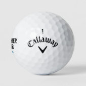 Balles De Golf Meilleur Frère Par Par Par Personnalisé (Logo)