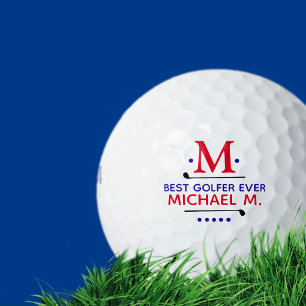 Balles De Golf Meilleur golfeur Toujours joueur de golf Papa Mono