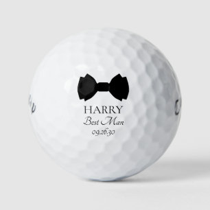 Balles De Golf Meilleur homme noeud papillon noir