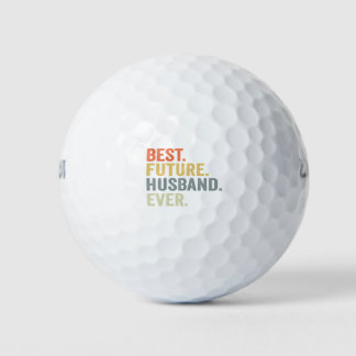 Balles De Golf Meilleur Mari Futur Jamais Mari Pour Être Un Don D