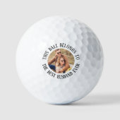 Balles De Golf Meilleur Mari Jamais Photo (Recto)