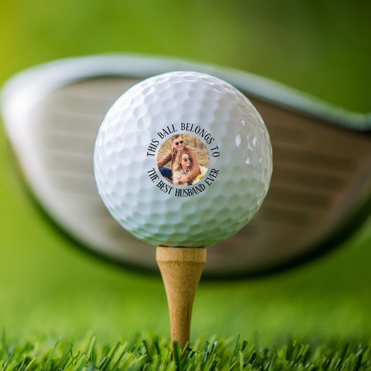 Balles De Golf Meilleur Mari Jamais Photo