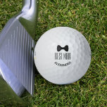 Balles De Golf Meilleur Mariage Homme Favoriser Black Bow Cravate<br><div class="desc">Ces balles de golf font une merveilleuse faveur de mariage pour votre meilleur homme ! Ils présentent un design simple et amusant avec une cravate à arc noir et le mot "Best Man" avec un espace pour son nom. Joli ajout à un sac à bagages mariage, et la meilleure façon...</div>