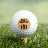 Balles De Golf Meilleur médecin (T-shirt Insitu)